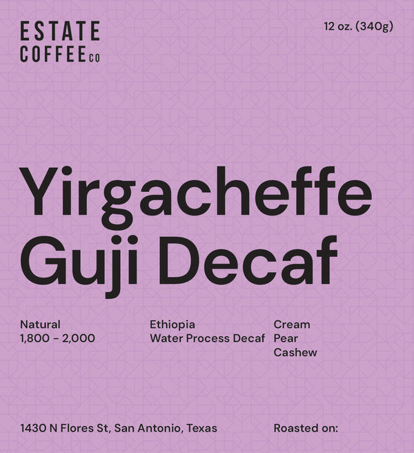 Decaf - Ethiopia Guji Natural Swiss Water